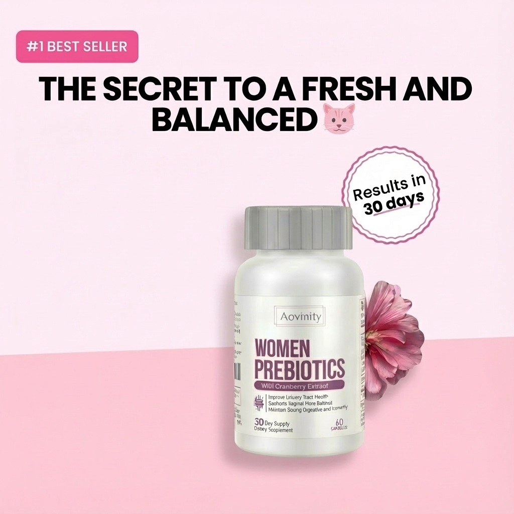 Aovinity® Women's Natural Vaginal Probiotics – pH Balance