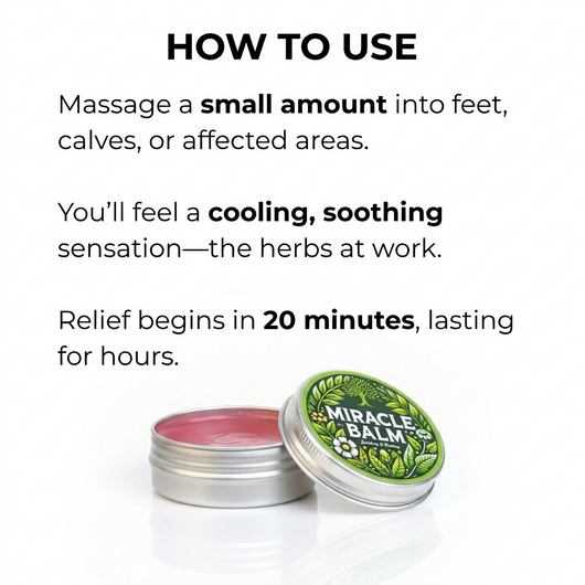 Aovinity® Relief Balm Natural Muscle Swelling and Tired Foot Relief
