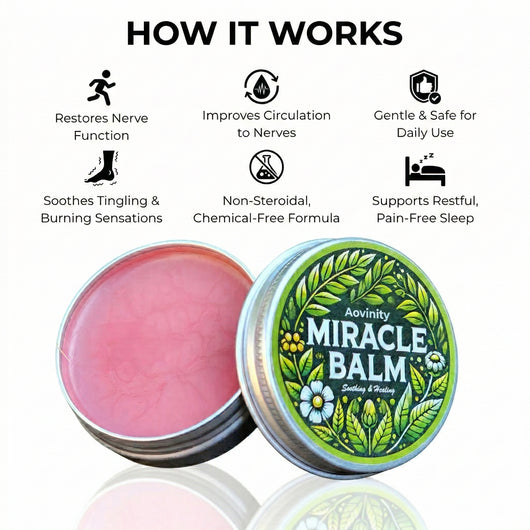 Aovinity® Relief Balm Natural Muscle Swelling and Tired Foot Relief