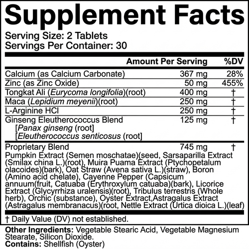 Aovinity® Men's Vitality and Libido Formula
