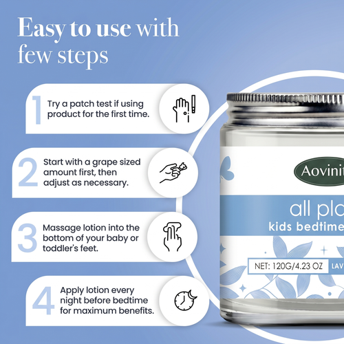 Aovinity® Children's a All Natural Bedtime Lotion.